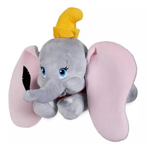 Disney Dumbo with Feather Plush 17in Parks Store Soft Baby Medium